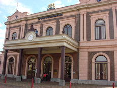 ingang spoorwegmuseum